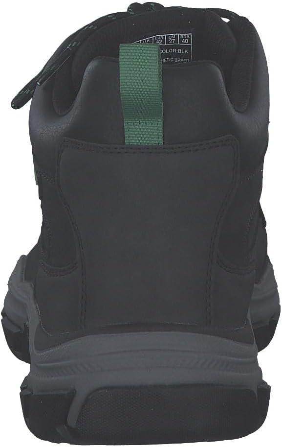 imageSkechers mens John Deere Respected Landin Waterproof Mid Top Leather Lace Up BootsBlack
