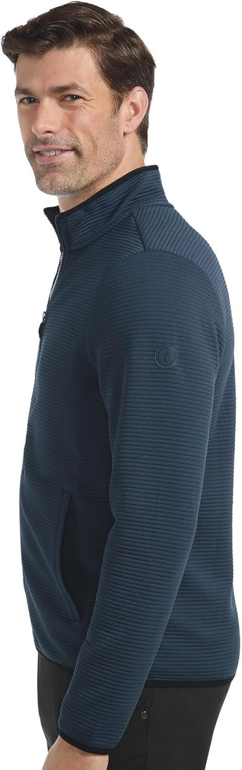 imageSkechers mens The Hoodless Hoodie Ottoman JacketBlue Nights