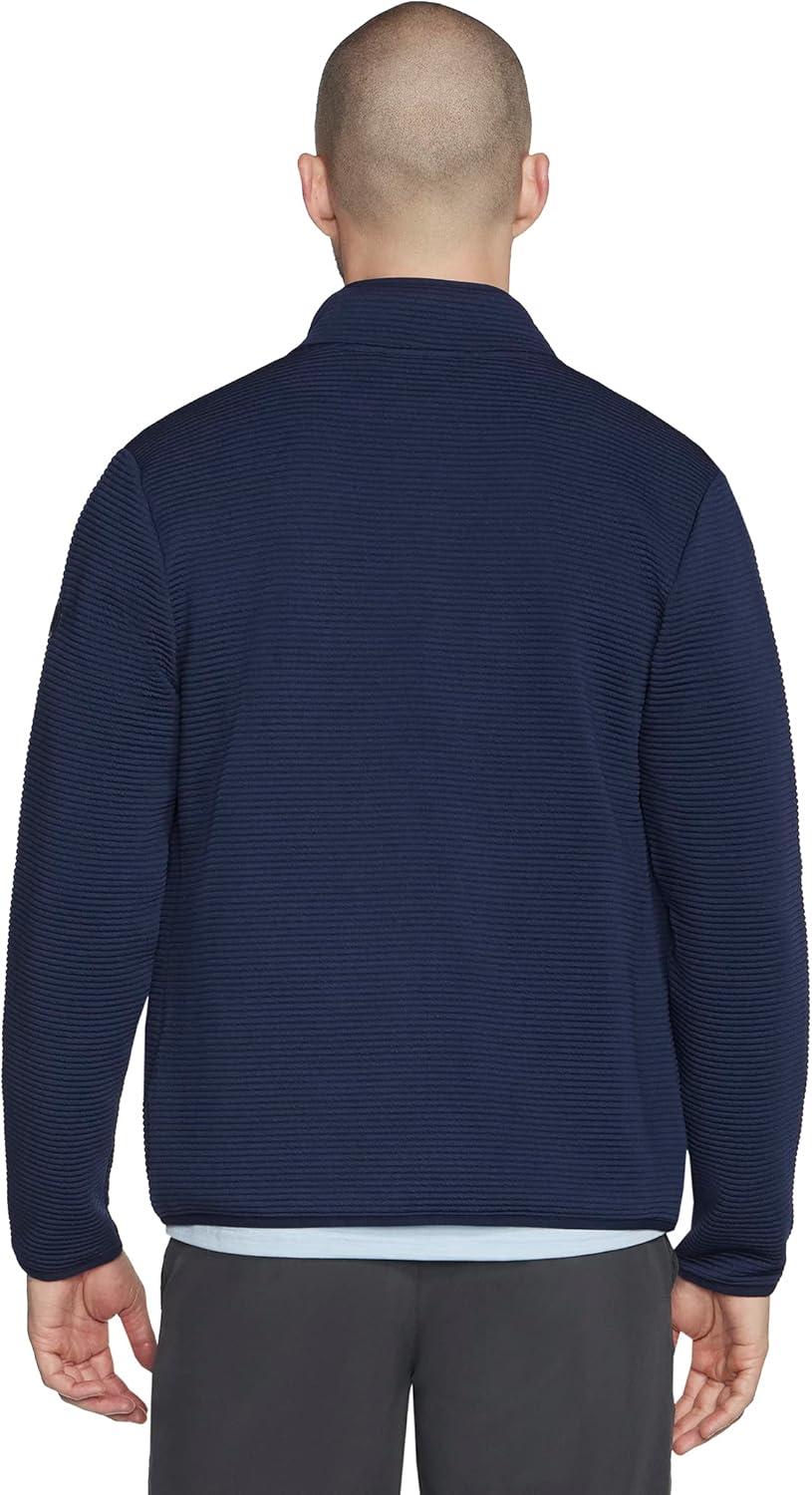 imageSkechers mens The Hoodless Hoodie Ottoman JacketNavy