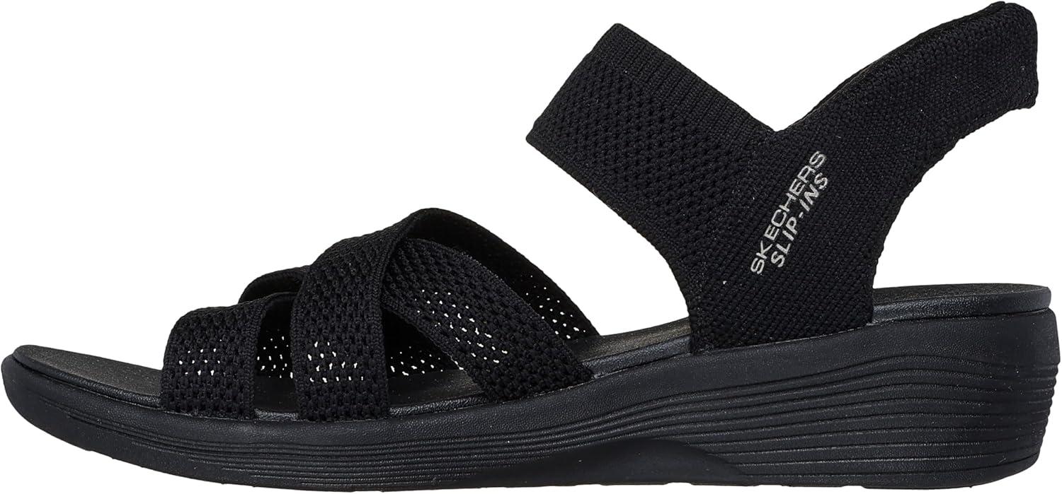 imageSkechers womens Arya Very Demure Hands Free SlipinsBlackBlack