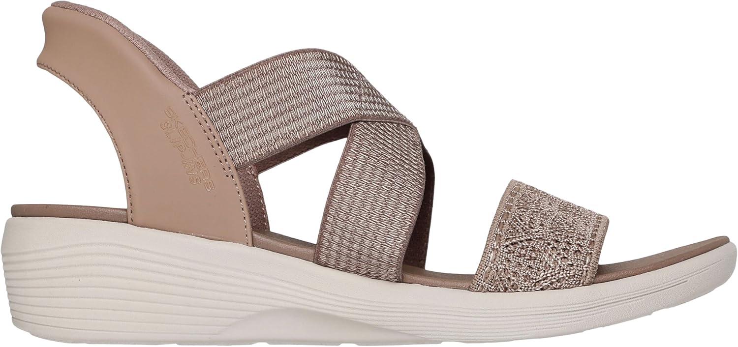 imageSkechers womens Arya Very Demure Hands Free SlipinsMocha