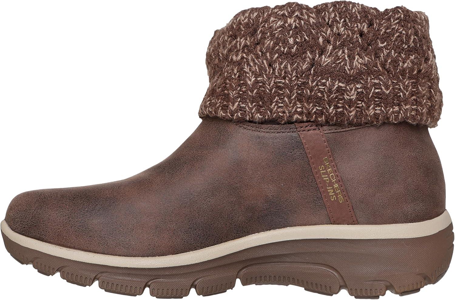 imageSkechers womens Easy Going Cozy Weather 2 Hands Free SlipinsChocolate