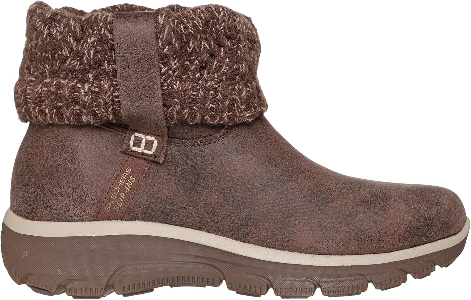 imageSkechers womens Easy Going Cozy Weather 2 Hands Free SlipinsChocolate