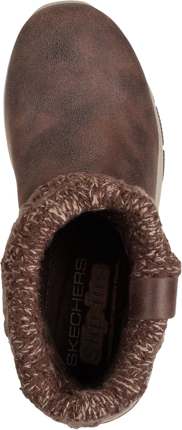imageSkechers womens Easy Going Cozy Weather 2 Hands Free SlipinsChocolate