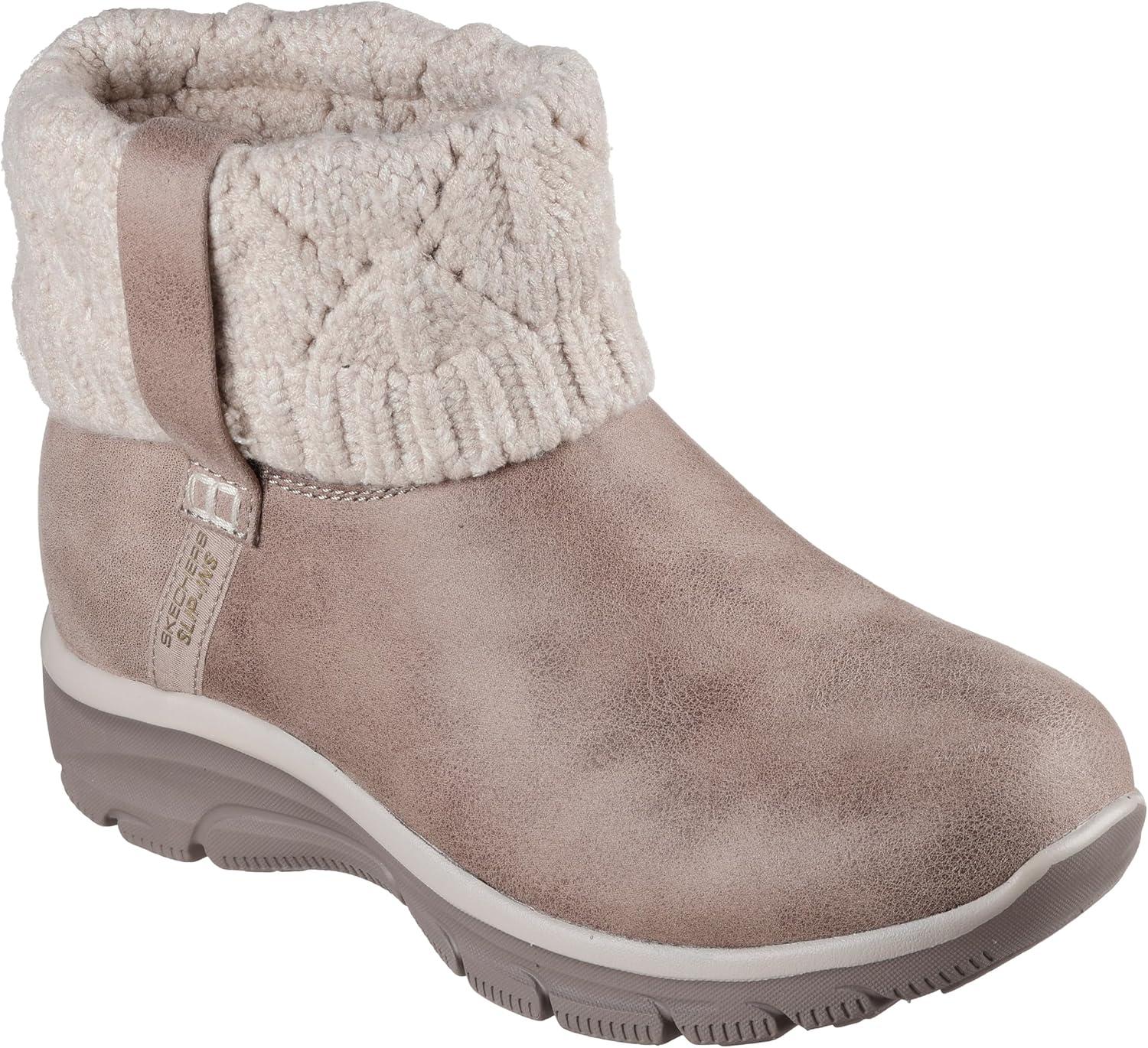 imageSkechers womens Easy Going Cozy Weather 2 Hands Free SlipinsTaupe