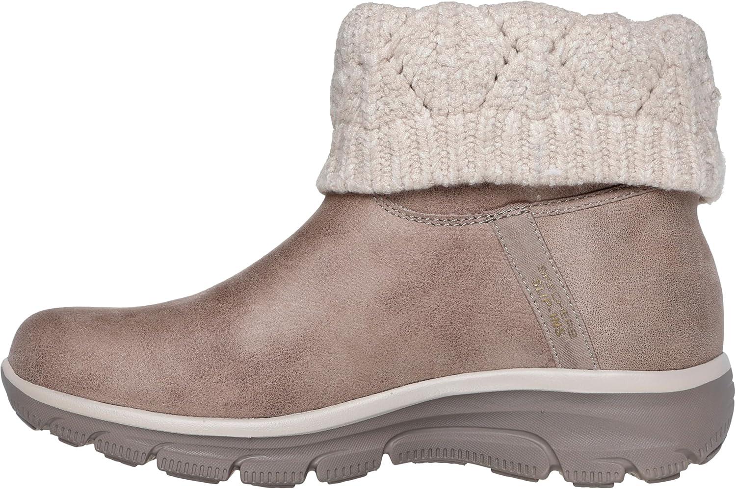 imageSkechers womens Easy Going Cozy Weather 2 Hands Free SlipinsTaupe