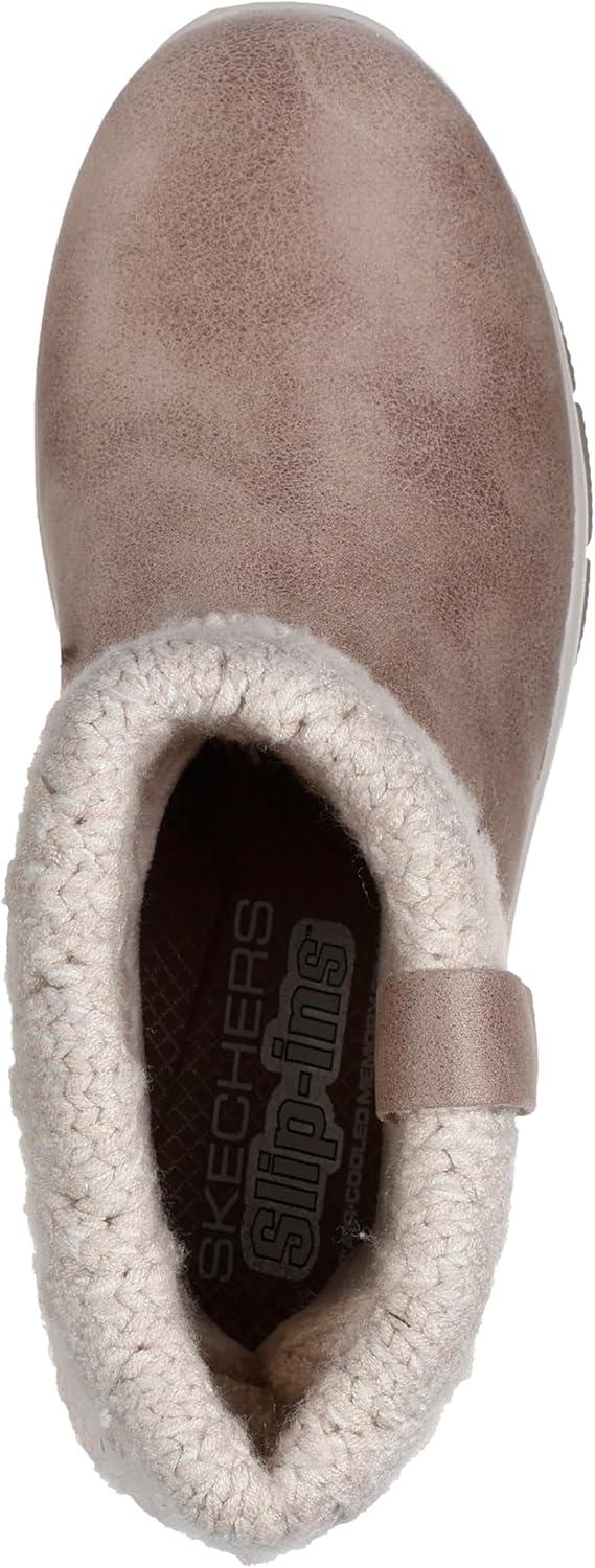 imageSkechers womens Easy Going Cozy Weather 2 Hands Free SlipinsTaupe
