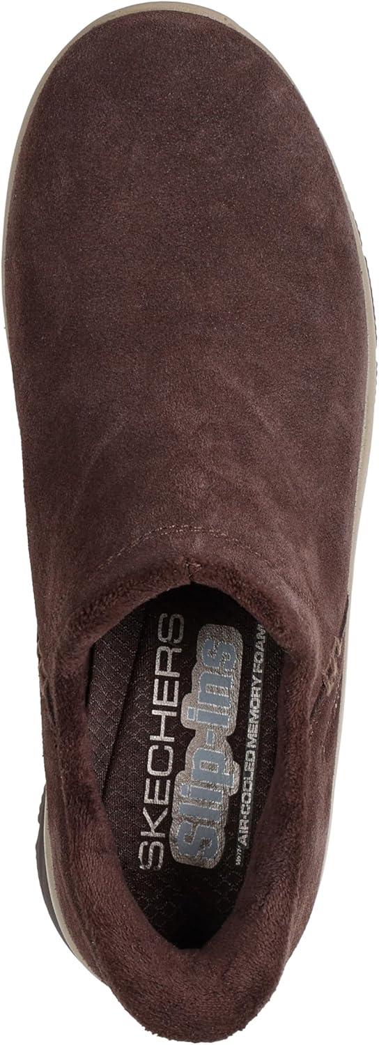 imageSkechers womens Easy Going Modern Hour Suede Hands Free SlipinsChocolate