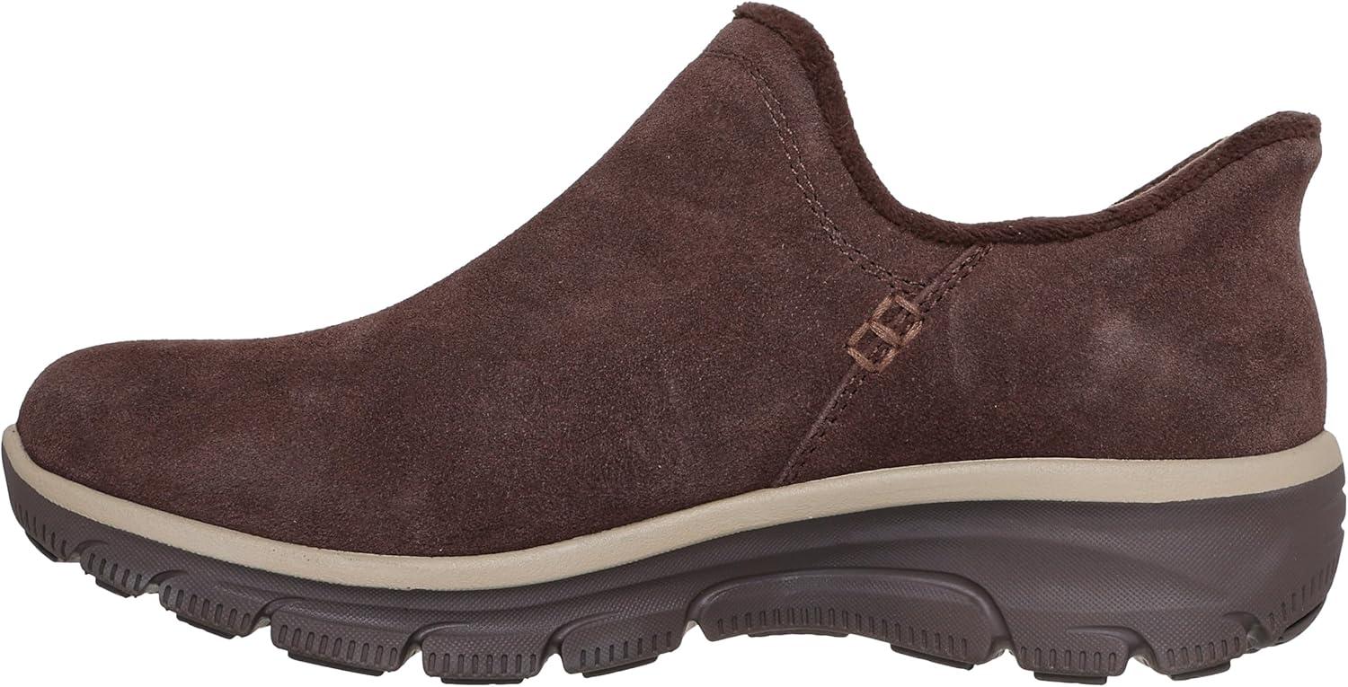 imageSkechers womens Easy Going Modern Hour Suede Hands Free SlipinsChocolate