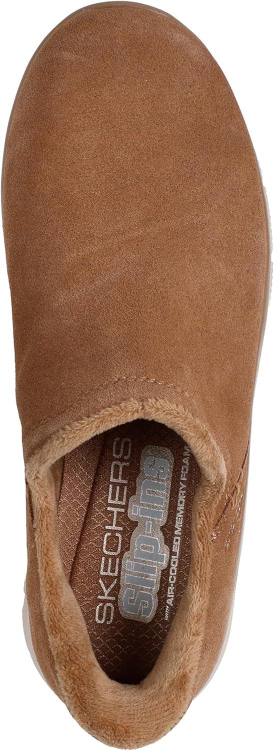 imageSkechers womens Easy Going Modern Hour Suede Hands Free SlipinsTan