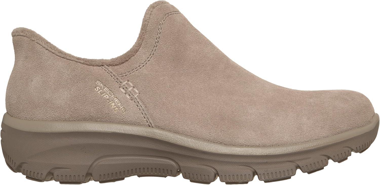 imageSkechers womens Easy Going Modern Hour Suede Hands Free SlipinsTaupe