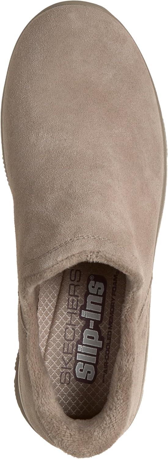 imageSkechers womens Easy Going Modern Hour Suede Hands Free SlipinsTaupe