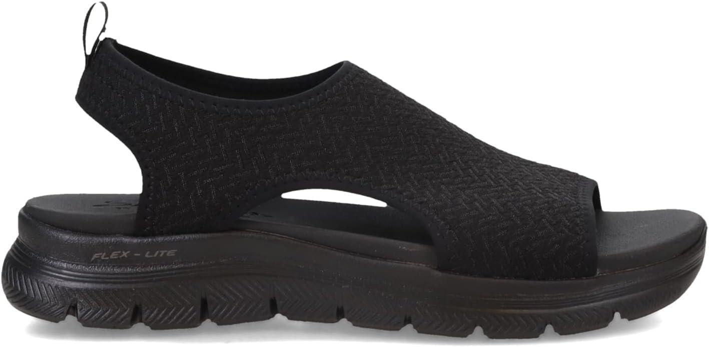 imageSkechers womens Flex Appeal 40 Livin in ThisBlackBlack