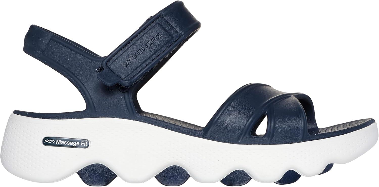 imageSkechers womens Foamies Massage Fit HeartfeltNavyWhite