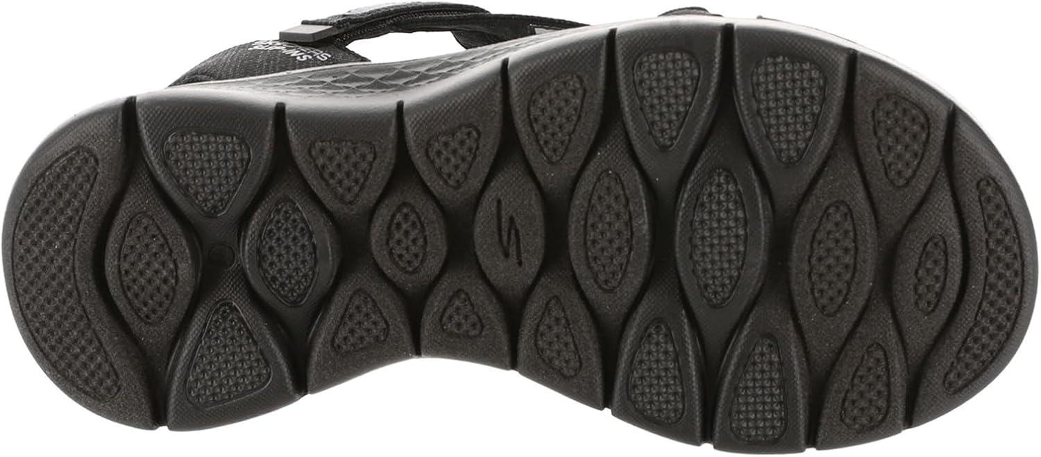 imageSkechers womens Go Walk Flex Sandal Illuminate Hands Free SlipinsBlack
