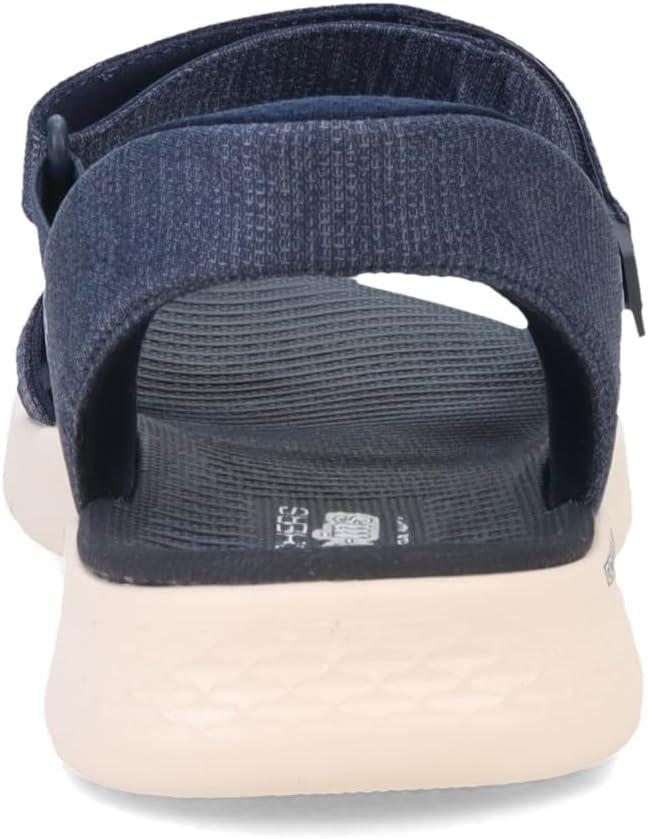 imageSkechers womens Go Walk Flex Sandal Illuminate Hands Free SlipinsNavy