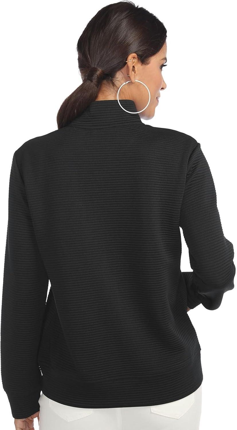 imageSkechers womens Go Walk Hoodless Hoodie JacketBold Black