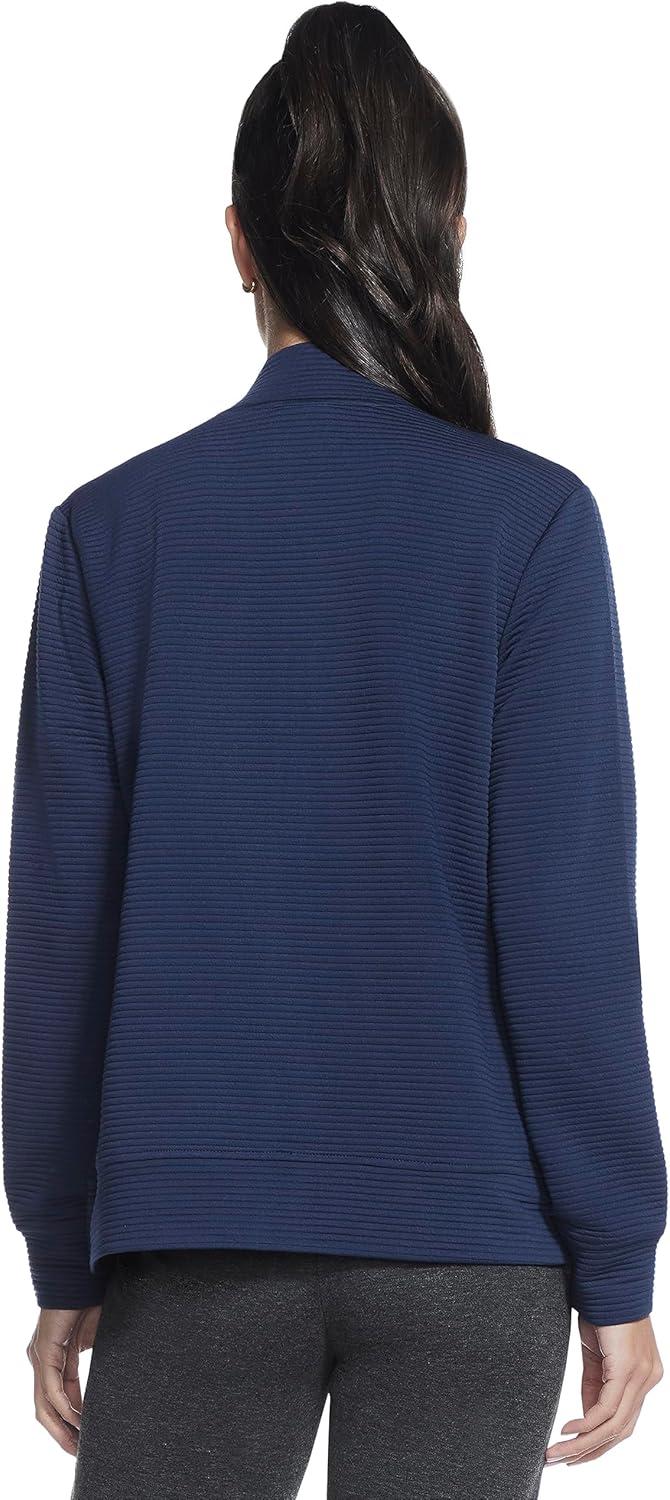 imageSkechers womens Go Walk Hoodless Hoodie JacketNavy