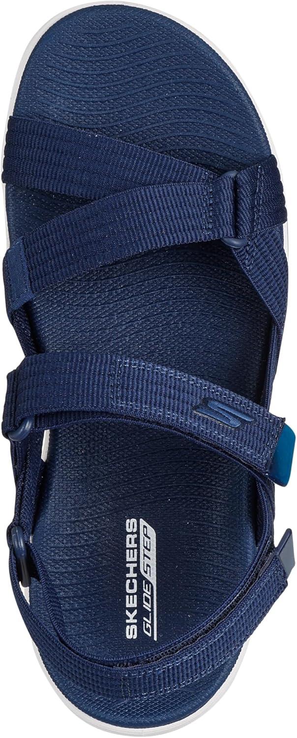 imageSkechers womens Onthego Glide Step 20 Sandal CamdenNavy