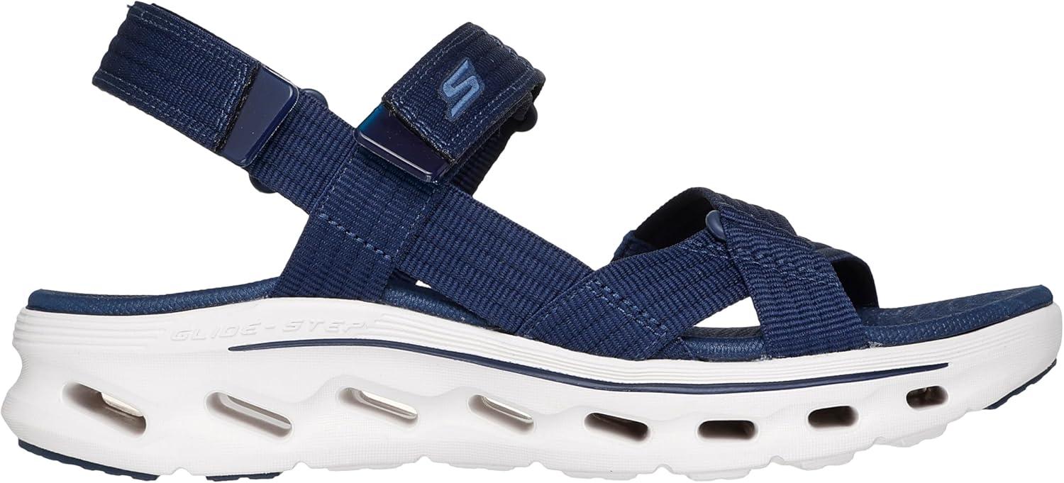 imageSkechers womens Onthego Glide Step 20 Sandal CamdenNavy