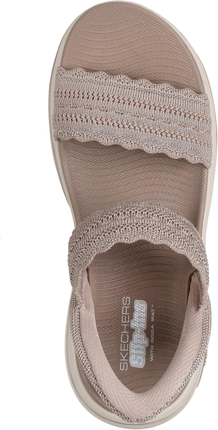 imageSkechers womens Onthego Go Walk Arch Fit 20 Hands Free Slipins Sandal SashaTaupe