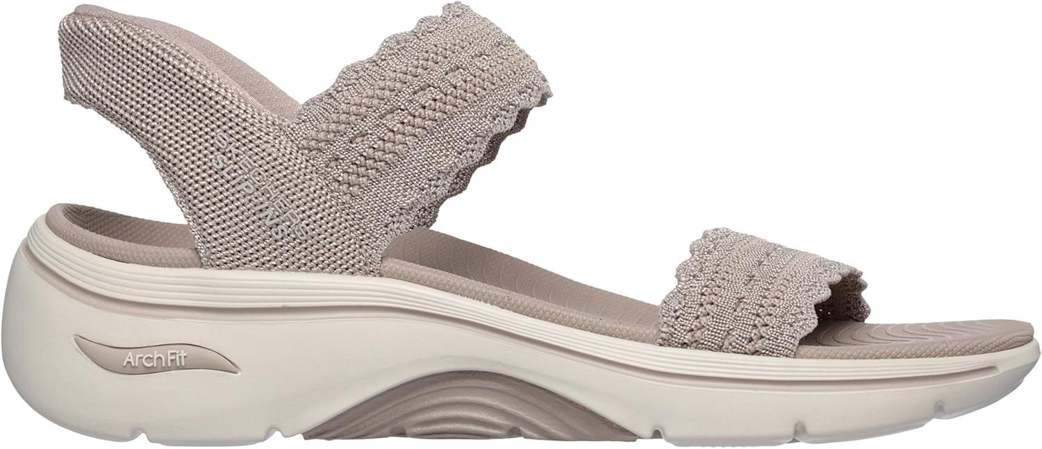 imageSkechers womens Onthego Go Walk Arch Fit 20 Hands Free Slipins Sandal SashaTaupe