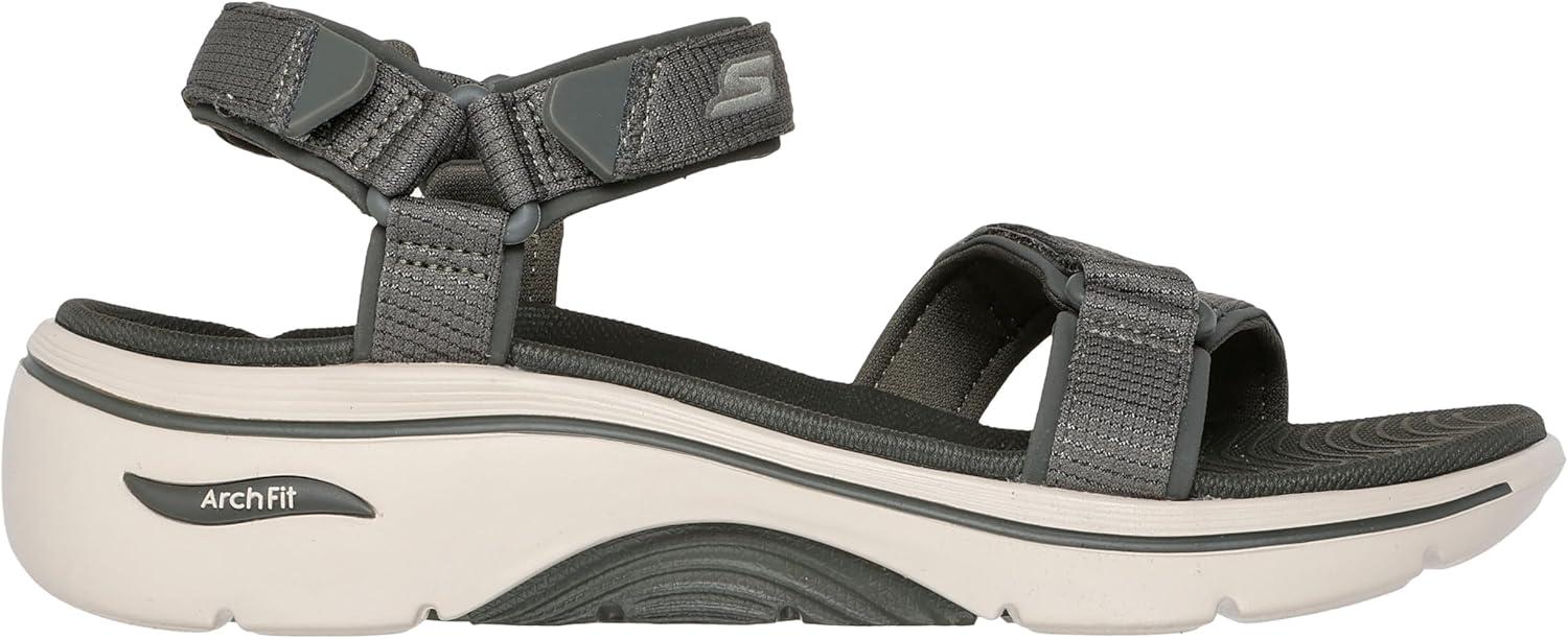 imageSkechers womens Onthego Go Walk Arch Fit 20 Sandal ExhilarateOlive