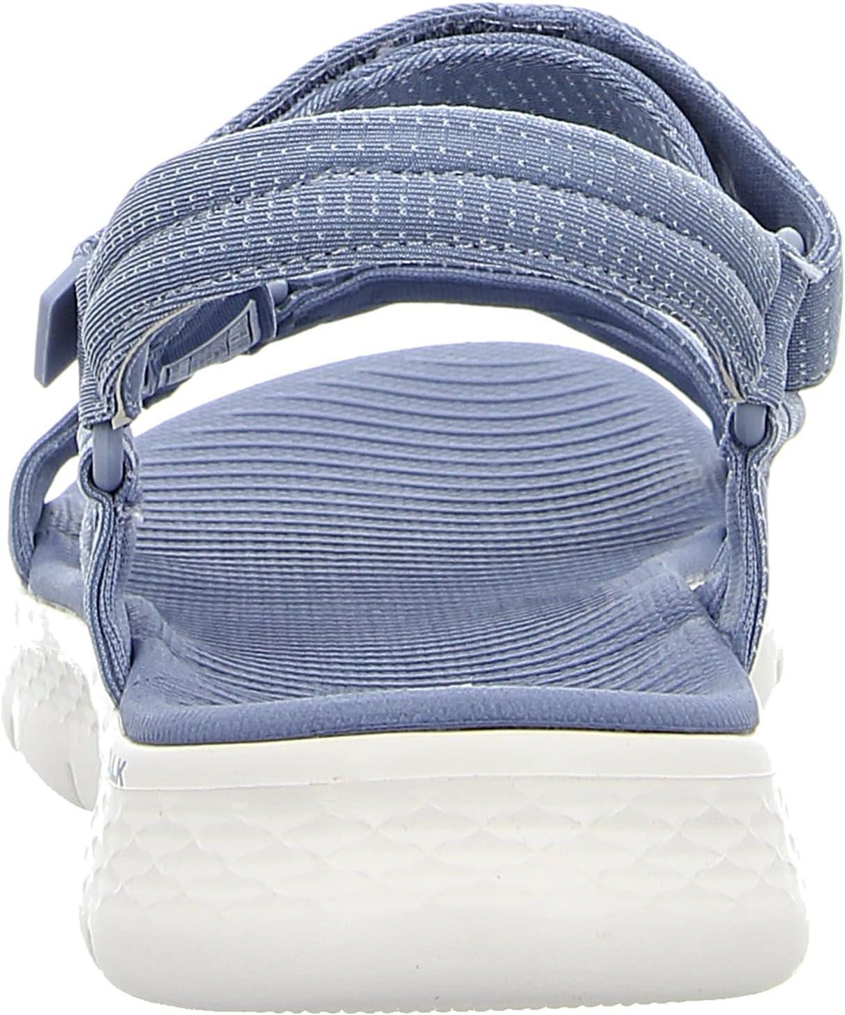 imageSkechers womens Onthego Go Walk Flex Sandal SublimeBlue Textile
