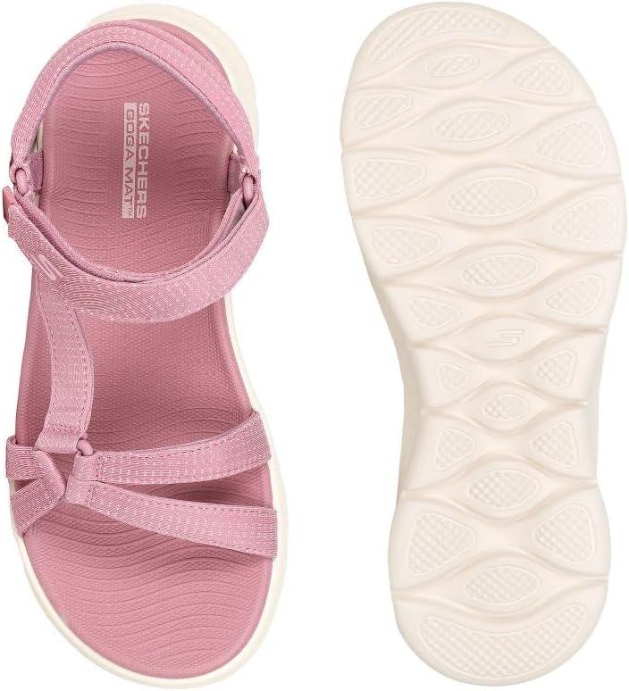 imageSkechers womens Onthego Go Walk Flex Sandal SublimeMauve Textile