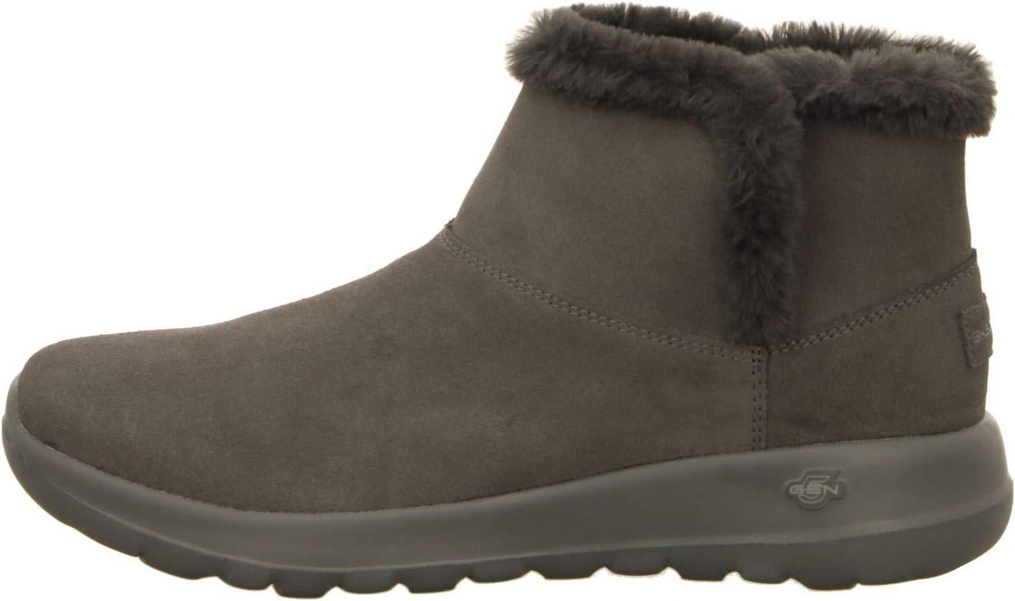 imageSkechers womens Onthego Go Walk Joy Bundle Up BootCharcoal