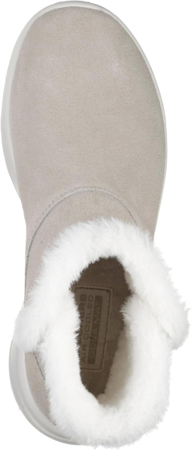 imageSkechers womens Onthego Go Walk Joy Bundle Up BootTaupe