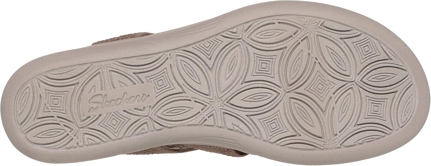 imageSkechers womens Pierlite Memory MakerWedge SandalMocha