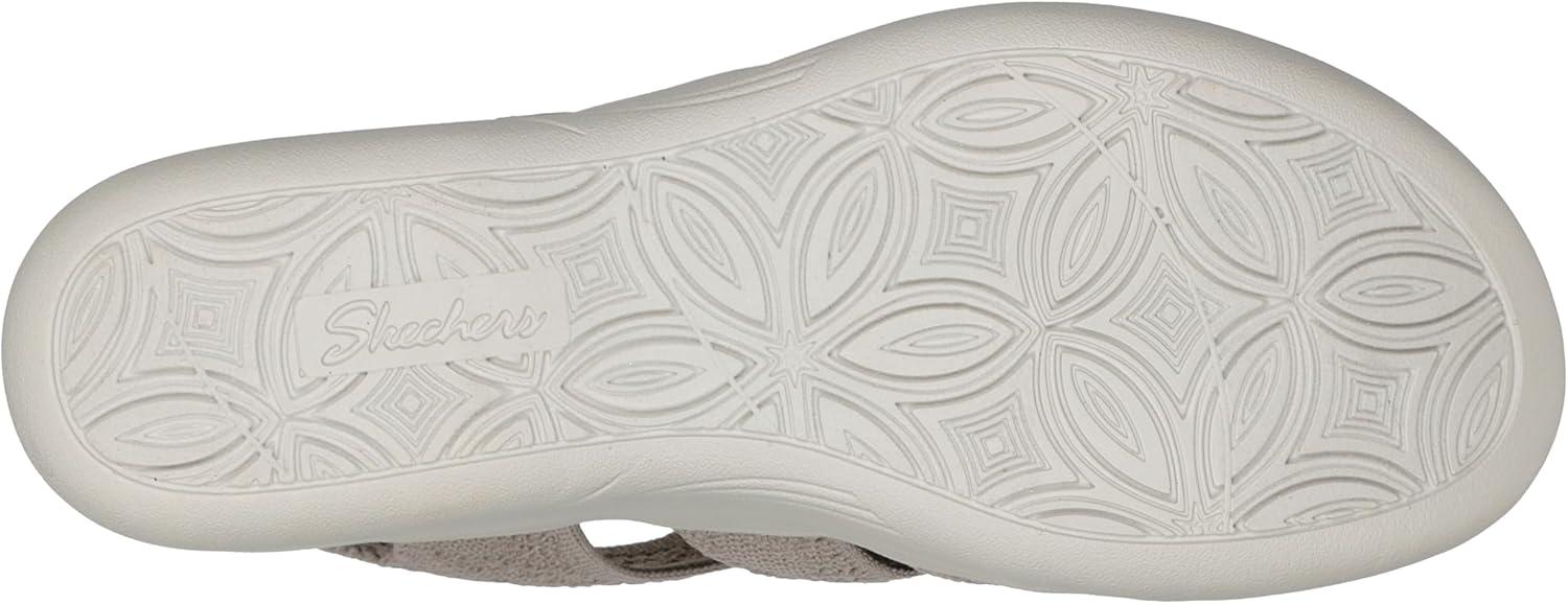 imageSkechers womens Pierlite Memory MakerWedge SandalTaupe