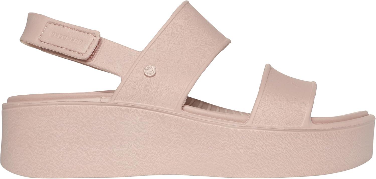 imageSkechers womens Platform SandalLight Pink