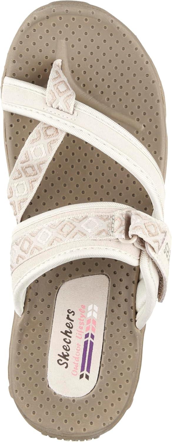 imageSkechers womens Reggae Sew Me Boho Woven Strappy SlingbackNatural
