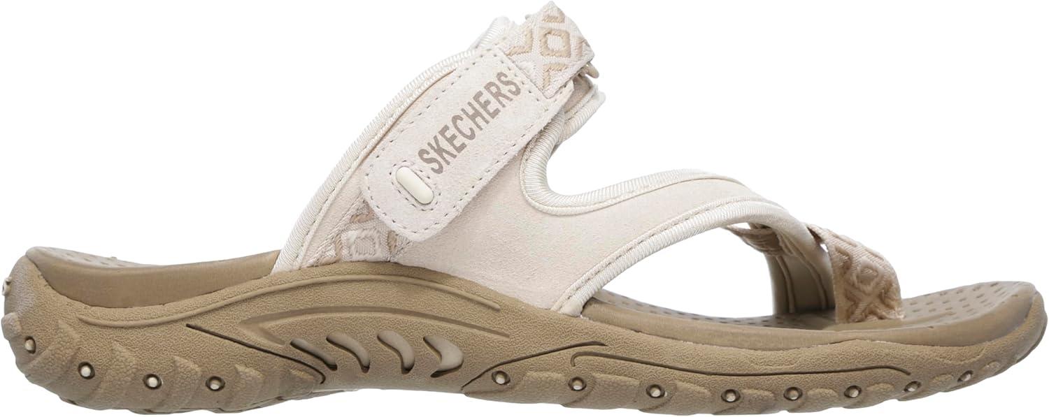 imageSkechers womens Reggae Sew Me Boho Woven Strappy SlingbackNatural