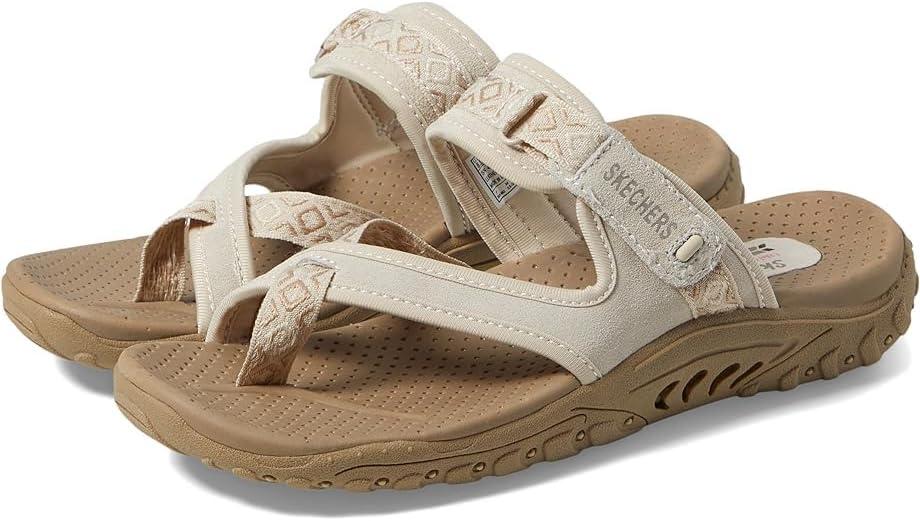 imageSkechers womens Reggae Sew Me Boho Woven Strappy SlingbackNatural
