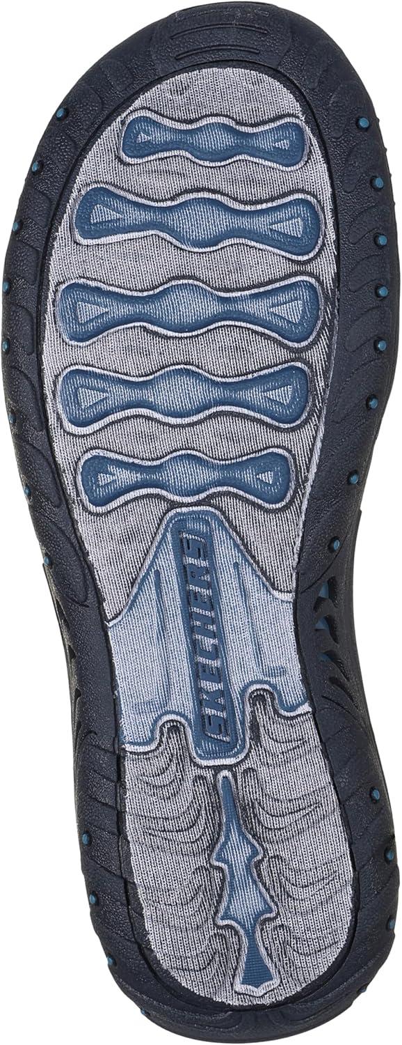 imageSkechers womens Reggae Sew Me Boho Woven Strappy SlingbackNavy Multi