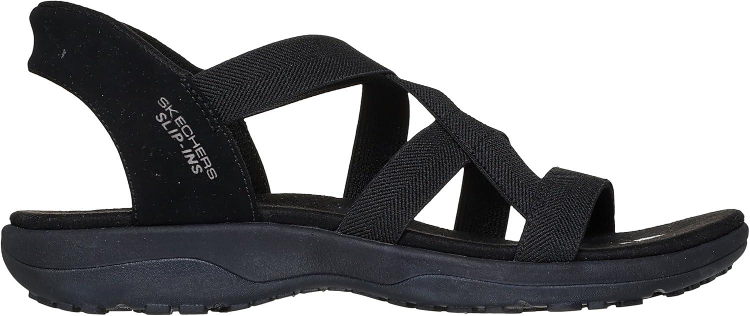 imageSkechers womens Reggae Slim Stretch Flex Hands Free SlipinsBlackBlack