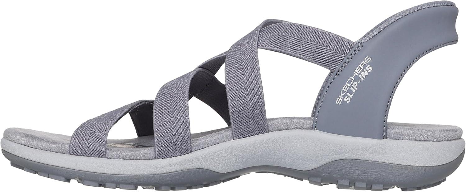 imageSkechers womens Reggae Slim Stretch Flex Hands Free SlipinsGrey