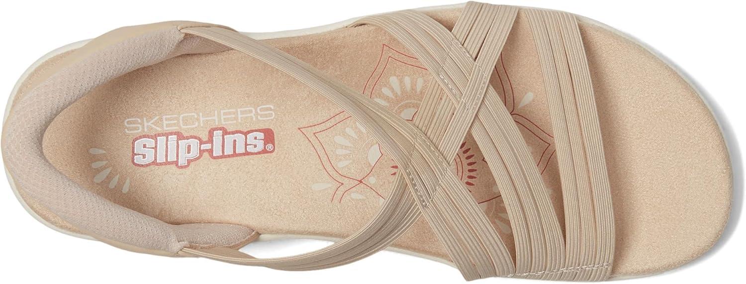 imageSkechers womens Reggae Slim Stretch Flex Hands Free SlipinsNatural