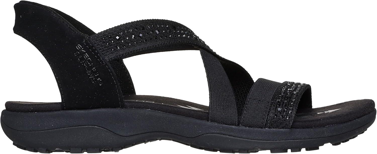 imageSkechers womens Reggae Slim Summer SparkleBlackBlack