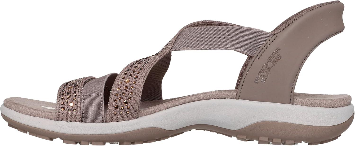 imageSkechers womens Reggae Slim Summer SparkleMocha