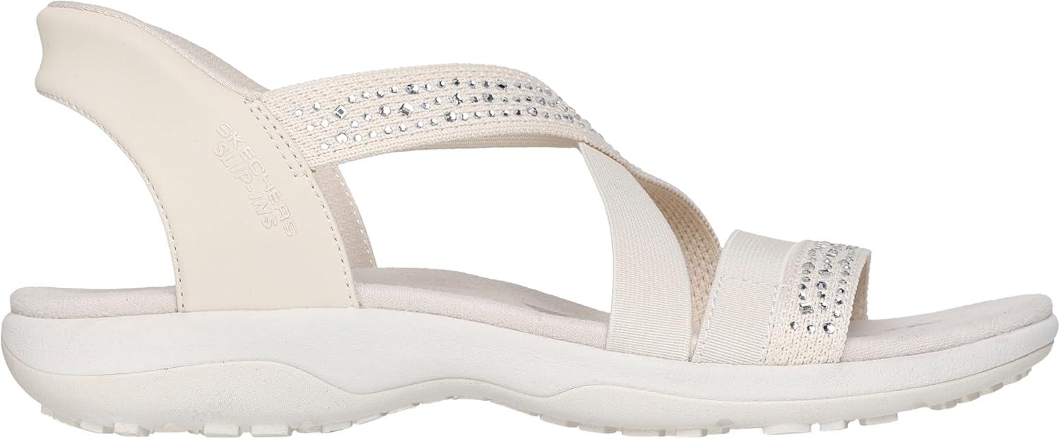 imageSkechers womens Reggae Slim Summer SparkleNatural