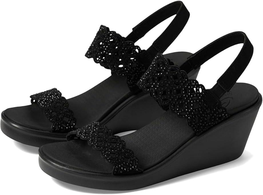 imageSkechers womens Rumble on Sassy DayzBlackBlack