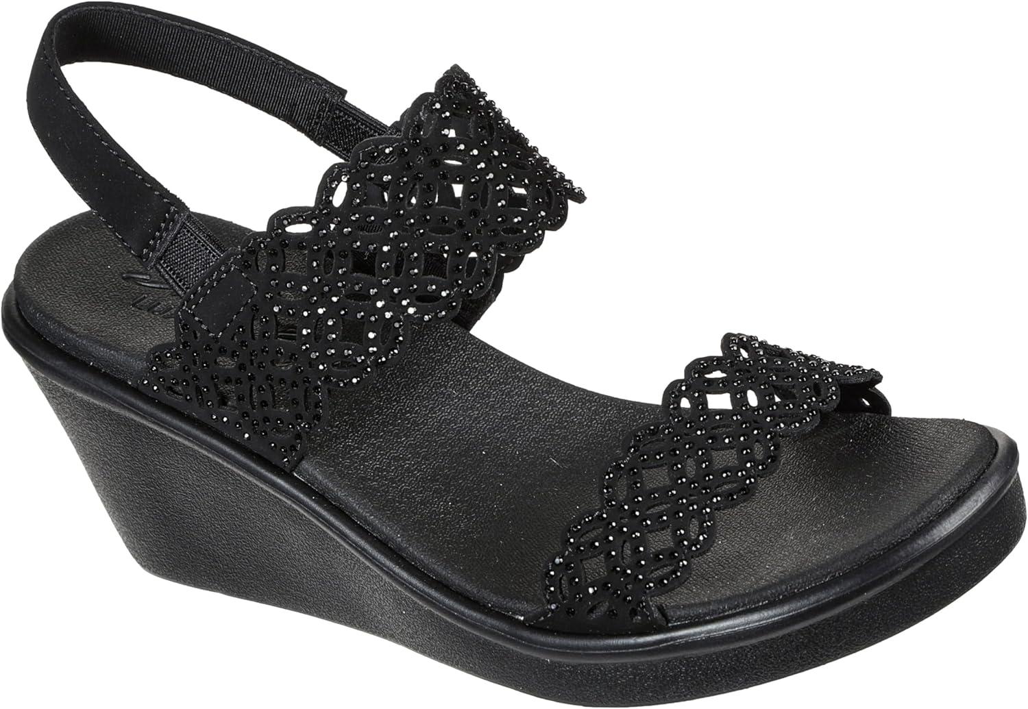 imageSkechers womens Rumble on Sassy DayzBlackBlack