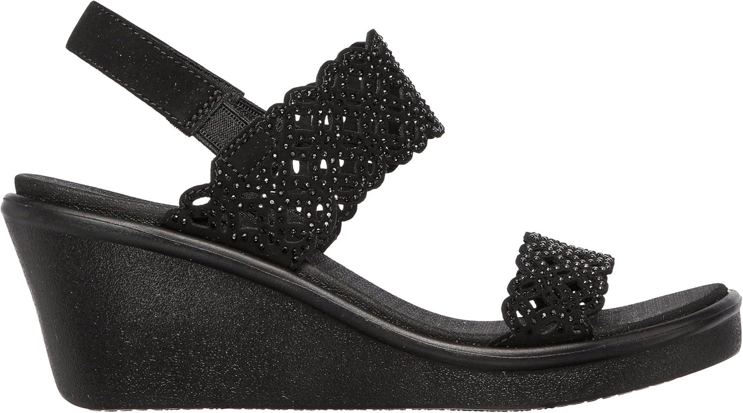 imageSkechers womens Rumble on Sassy DayzBlackBlack