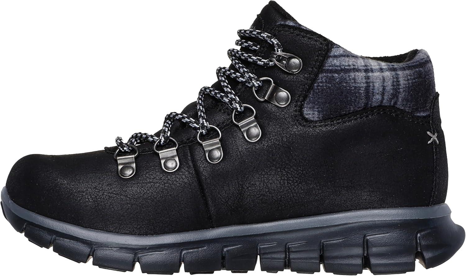 imageSkechers womens Synergy Plaid MoodBlack