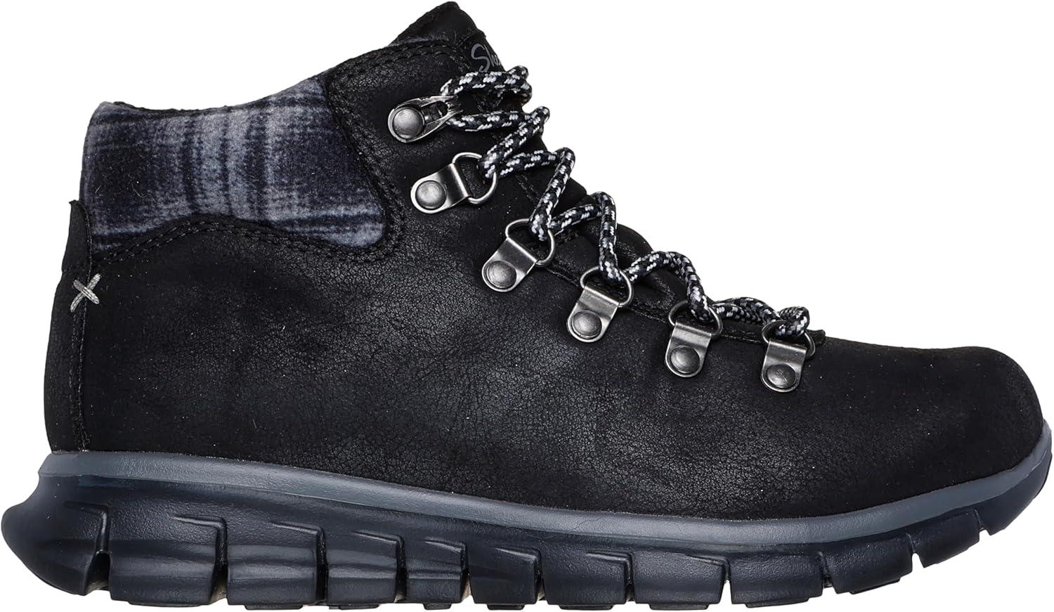 imageSkechers womens Synergy Plaid MoodBlack