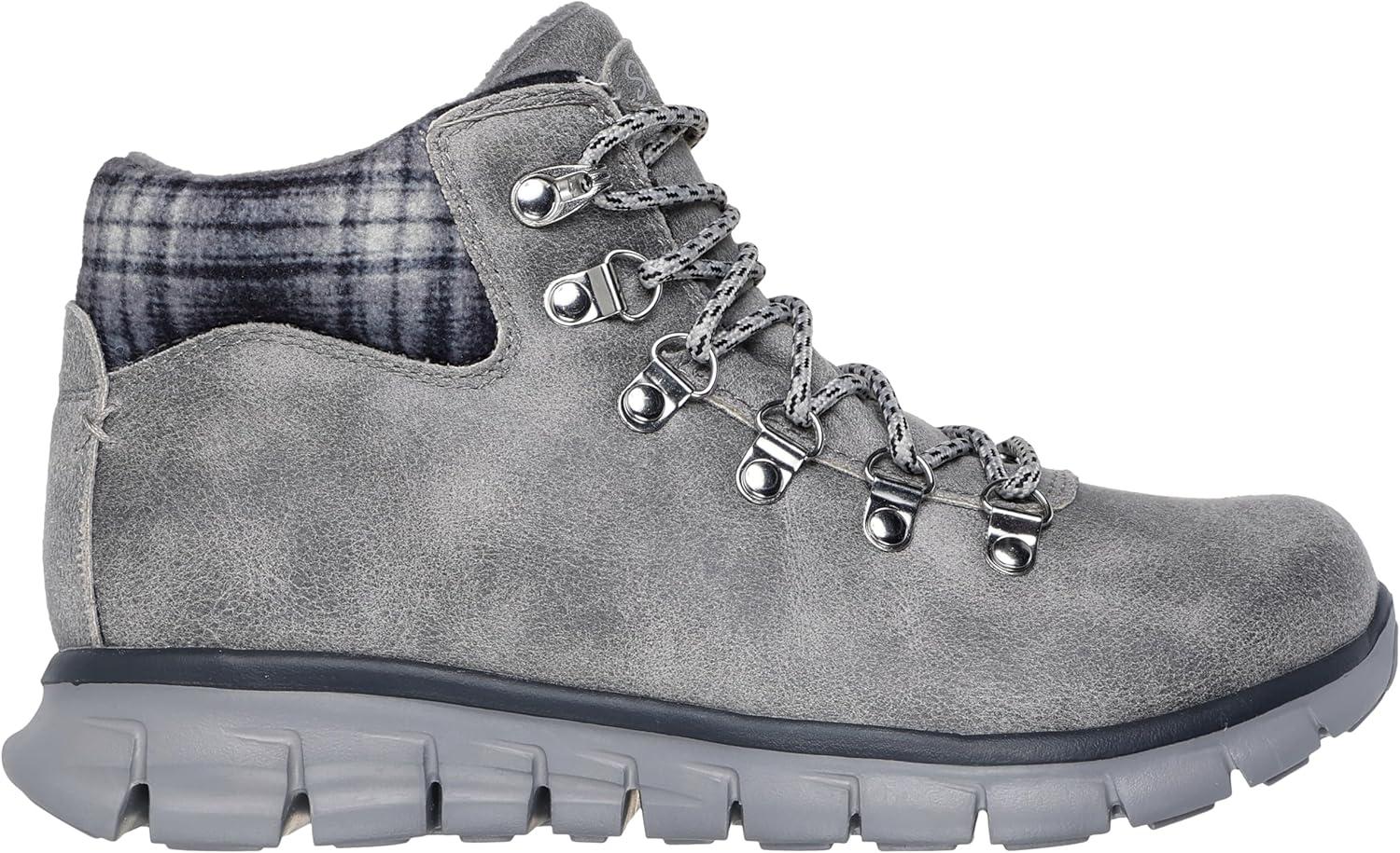 imageSkechers womens Synergy Plaid MoodCharcoal